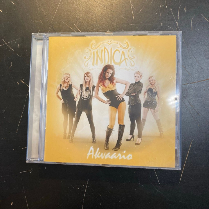 Indica - Akvaario CD (M-/M-) -pop rock-